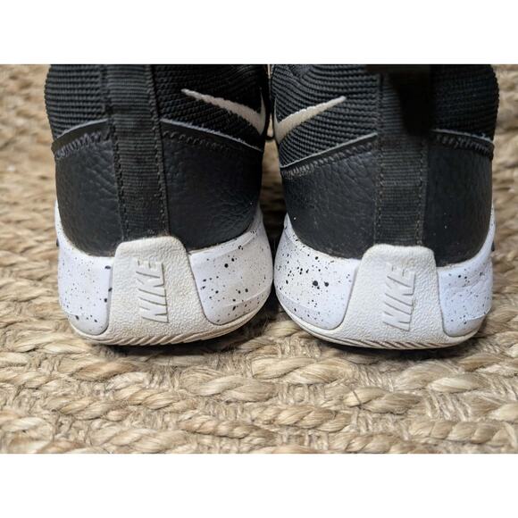 Nike Mens Fly By Mid 2 Black Athletic Basketball Shoes Sneakers Size 10 - Picture 9 of 11